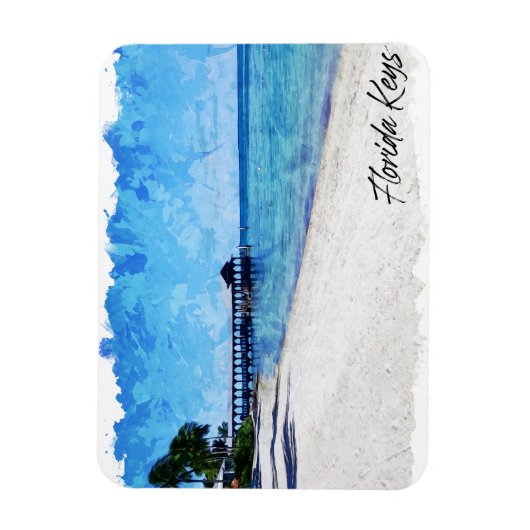 Florida Keys Tropisch Magneet (Verticaal)