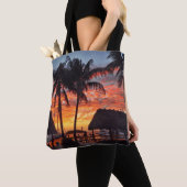 Florida Keys tropische zonsondergang Tote Bag (Dichtbij)