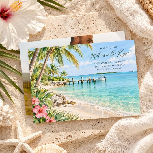 Florida Keys Trouwfoto Save The Date