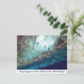 Florida Keys uit Space Briefkaart (Staand voorkant)