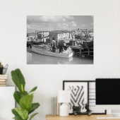 Florida Keys Vist, 1938 Poster (Thuiskantoor)