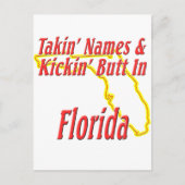 Florida - Kickin' Butt Briefkaart (Voorkant)