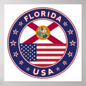 Florida, klein poster (Voorkant)