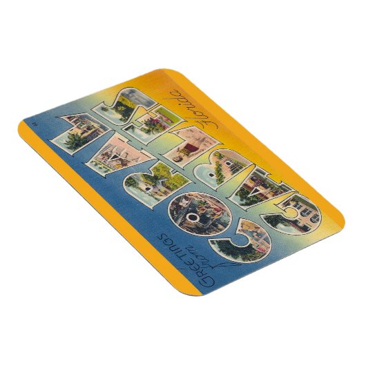 Florida, koraal gevels magneet (Rechterzijde)