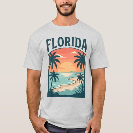 Florida Kust Erfgoed T-shirt (Voorkant)