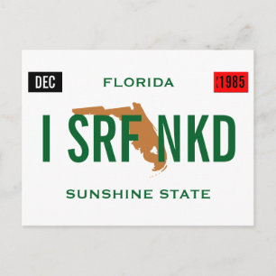 Florida Label Personaliseren Briefkaart