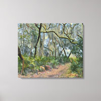 Florida Lace Spaanse mos impressionistische kunst