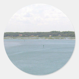 Florida Lake Ronde Sticker