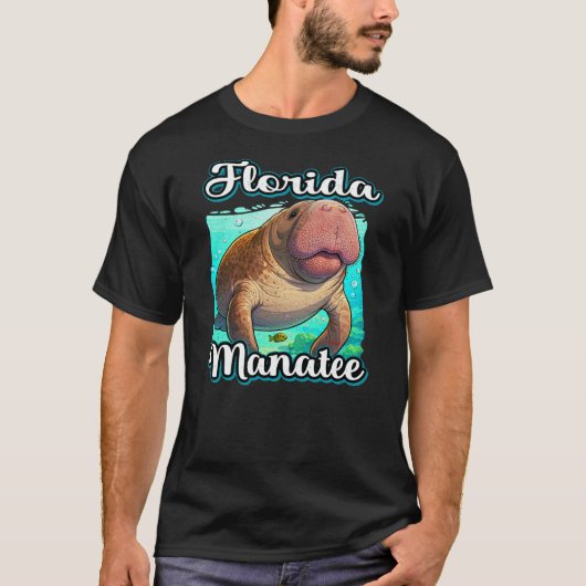 FLORIDA LAMANTIN T-SHIRT (Voorkant)