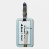 Florida Laughing Gull Easy ID Personal Bagagelabel (Achterkant verticaal)