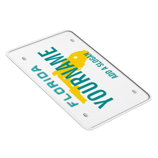 Florida License Bord (gepersonaliseerd) Magneet (Rechterzijde)