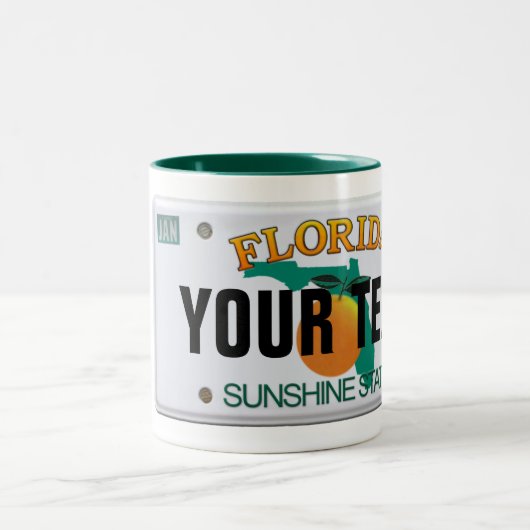 () Florida License Bord Mok (Center)