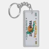 Florida License Bord Sleutelhanger (Voorkant Links)