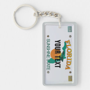 Florida License Bord Sleutelhanger