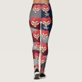 Florida Liefde Patriottische Vlag Fun Leggings (Achterkant)