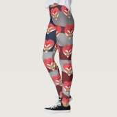 Florida Liefde Patriottische Vlag Fun Leggings (Links)