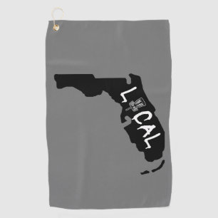 Florida Local Disk Golf Disk Towel Golfhanddoek