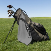 Florida Local Disk Golf Disk Towel Golfhanddoek (Groen)