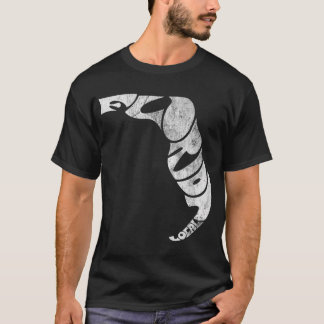 Florida lokaal op donkere t-shirt