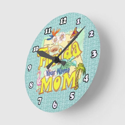 Florida mama ronde klok (Hoek)
