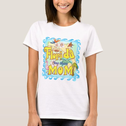 Florida mama t-shirt (Voorkant)