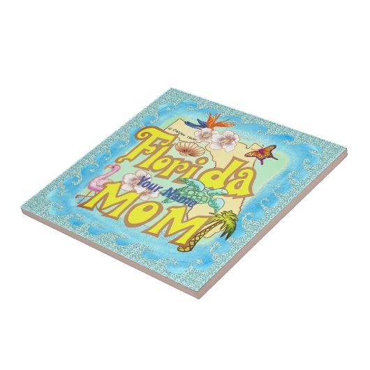 Florida mama tegeltje (Zijkant)