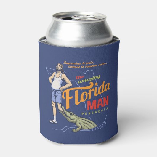 Florida Man Blikjeskoeler (Blikje Voorkant)