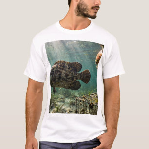 Florida Man Driepunts Krabbenval Boei Vis T-shirt