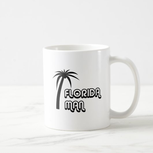 Florida Man Funny Meme Koffiemok (Rechts)