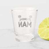 fLORIDA-MAN Shot Glas (Achterkant)