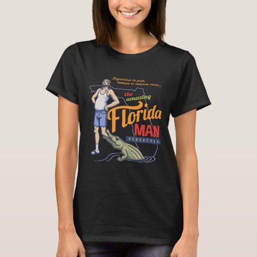 Florida Man T-shirt (Voorkant)