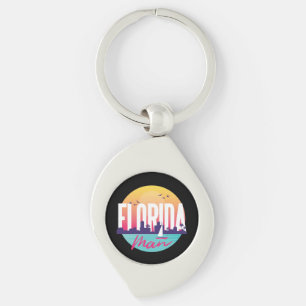 Florida Man Vintage Lettering Sleutelhanger