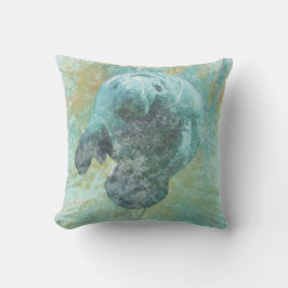 Florida Manatee Art Kussen
