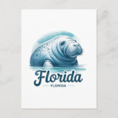 Florida, Manatee, Postcrossing Briefkaart (Voorkant)