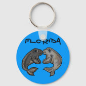 Florida manatee souvenir sleutelhanger (Voorkant)