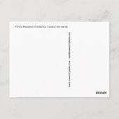 Florida Manatees (Trichechus manatus latirostris) Briefkaart (Achterkant)