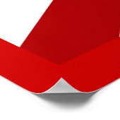 Florida Map, Afbeelding Tekst en State Faux Quarte Poster (Hoek)