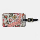 Florida Map Bagagelabel (Voorkant horizontaal)