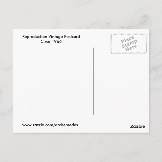  Florida Map Briefkaart (Achterkant)