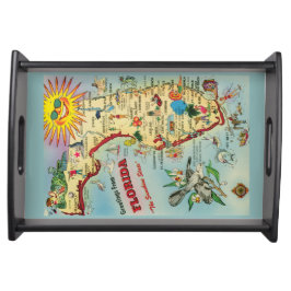 Florida Map Dienblad