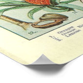  Florida Map - Flora Poster (Hoek)