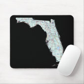 Florida Map Mousepad Muismat (Met muis)