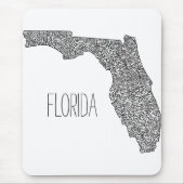 Florida Map Muismat (Voorkant)
