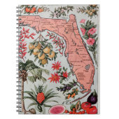  Florida Map Notitieboek (Voorkant)
