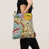 Florida Map Tote Bag (Dichtbij)