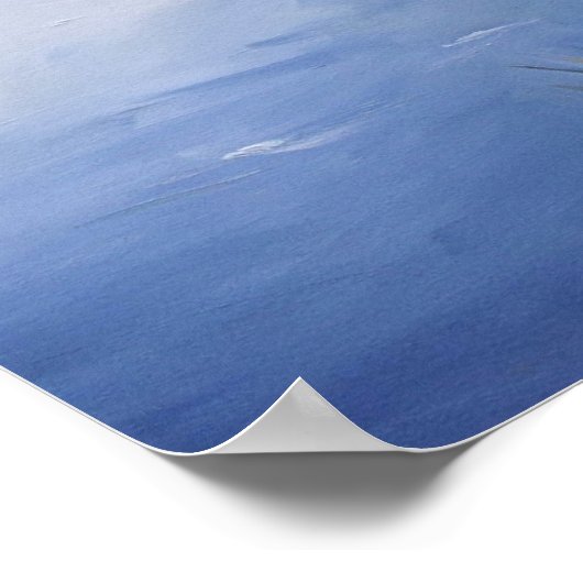 Florida marshland wildernis grassen en palmboom poster (Hoek)