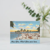 Florida, Matheson Hammock, Coral Gables Briefkaart (Staand voorkant)