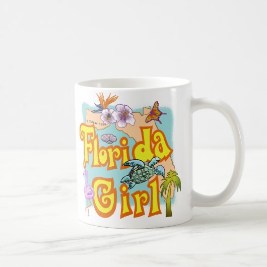 Florida Meisje Koffiemok (Rechts)