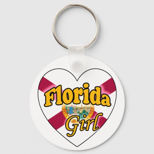Florida Meisje Sleutelhanger (Voorkant)