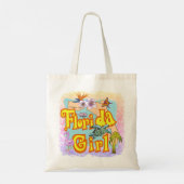 Florida Meisje Tote Bag (Achterkant)